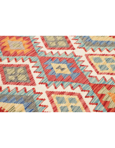 Kilim 155x217 Cm Kilim, Afghanistan, Hand-carded Wool (warp: