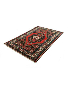 138x203 Cm Persian Tribal, Wool, Geometric Medallion 2