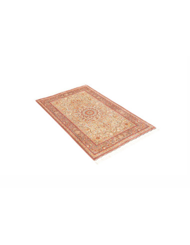 Tappeto Ghom Seta Persia 79x123 Crema Terracott