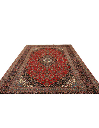 Rug Ardakan Persia maroon blue 245x355