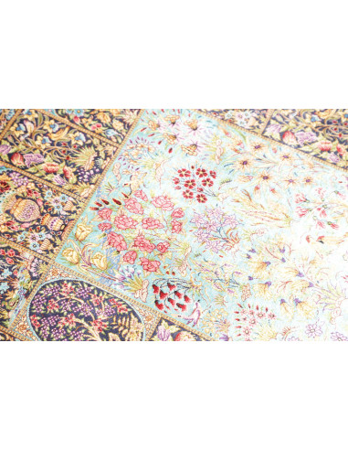 Ghom Silk 60x91 Cm Ghom Silk, Persia, 100% Silk,