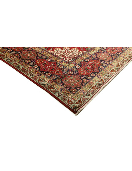 Rug Tabriz Persia maroon 302x390