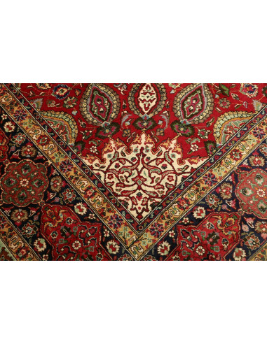 Tappeto Tabriz Persia marrone 302x390