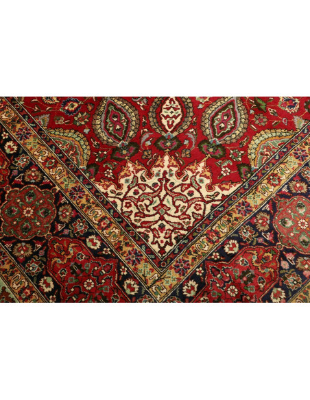 Tappeto Tabriz Persia marrone 302x390