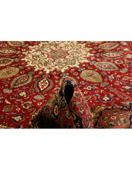 Tappeto Tabriz Persia marrone 302x390