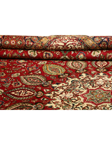 Tappeto Tabriz Persia marrone 302x390