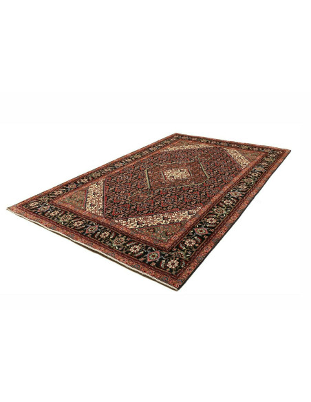 Rug Tabriz Persia grey brown 200x303