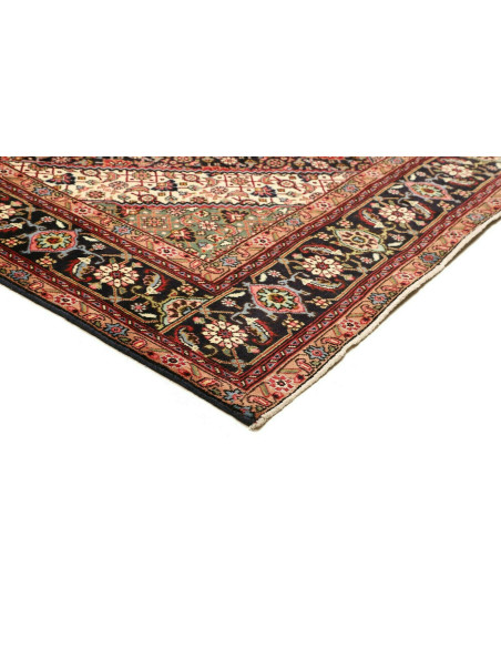 Rug Tabriz Persia grey brown 200x303
