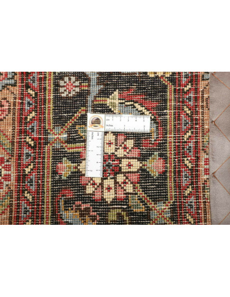 Tappeto Tabriz Persia grigio marrone 200x308