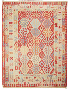 Kilim 254x340 Cm Kilim, Afghanistan, Hand-carded Wool warp: