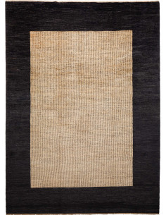 Rug Shayan Pakistan grey yellow 91x153