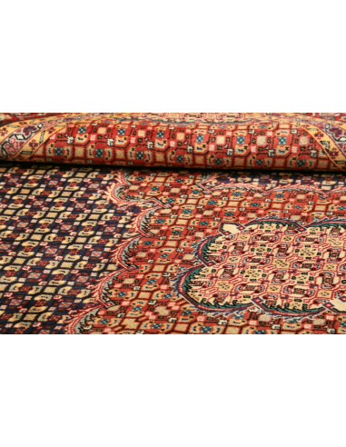 Tappeto Ardabil Persia marrone giallo 195x275