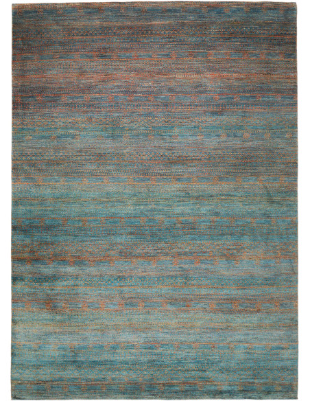 Rug Royal Gabbeh Pakistan 253x351 Teal Terracot