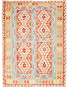 Kilim 181x238 Cm Afghan Kilim Wool Rug