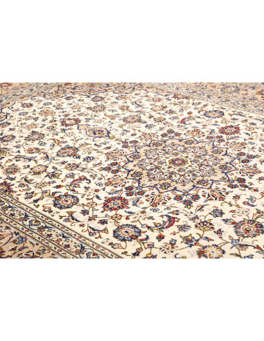 Kashan 202x322 Cm Kashan, Persia, Hand-carded Wool warp: