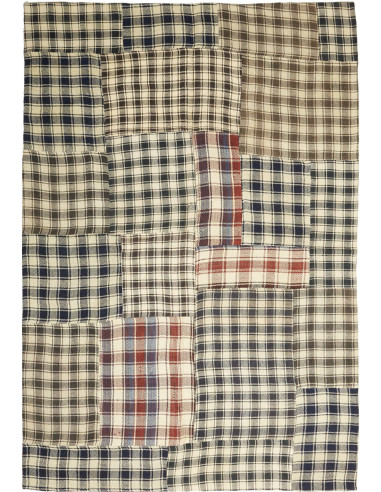 Patch 167x243 Cm Patch Persia Hand-carded Wool warp: