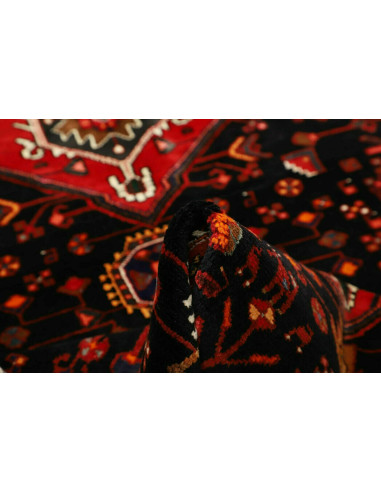 Tappeto Hamadan Persia blu marrone 145x218