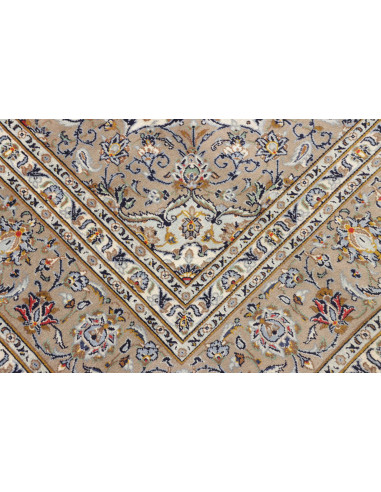 Kashan 207x300 Cm Kashan, Persia, Hand-spun Wool warp: