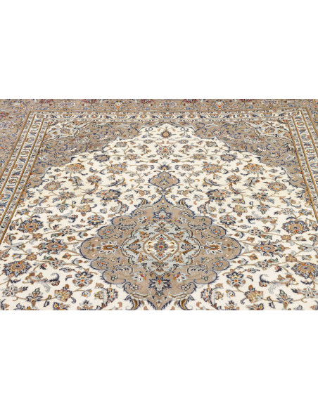 Kashan 207x300 Cm Kashan, Persia, Hand-spun Wool warp: