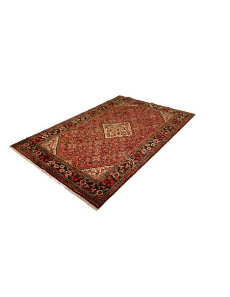 Rug Hamadan Persia maroon blue 150x228