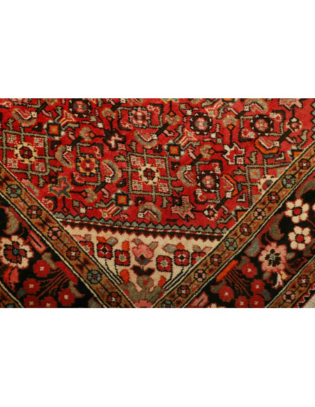 Rug Hamadan Persia maroon blue 150x228