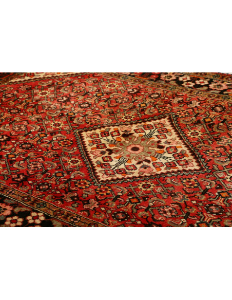 Rug Hamadan Persia maroon blue 150x228