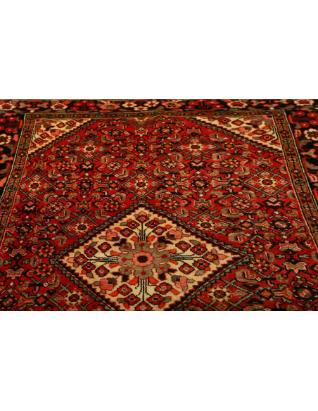 Rug Hamadan Persia maroon blue 150x228