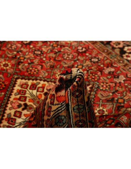 Rug Hamadan Persia maroon blue 150x228