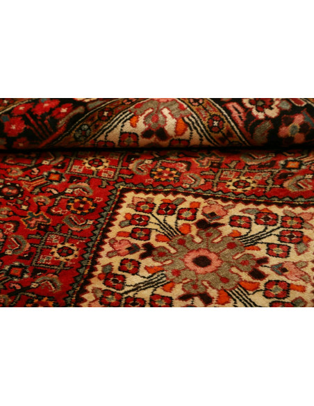 Rug Hamadan Persia maroon blue 150x228
