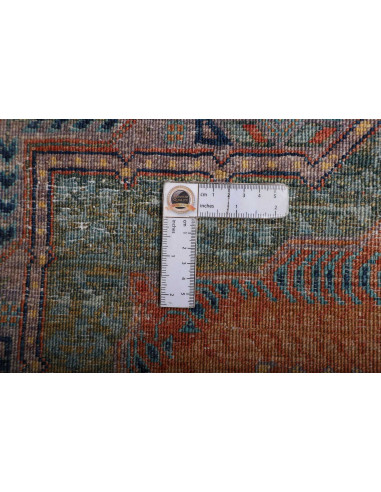 Rug Mamlouk Pakistan 202x302 Slate Blue Burnt O