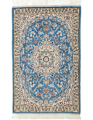 Nain 9la 58x92 Cm Nain 9la, Persia, Hand-carded Wool And