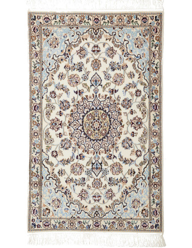 Nain 6la 63x103 Cm Nain 6la, Persia, Lana Cardata A Mano E