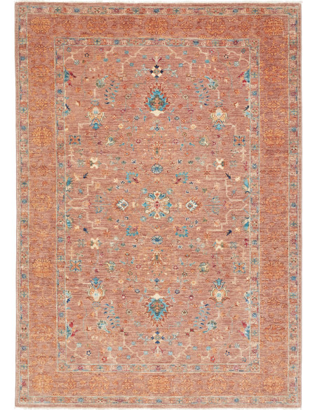Tappeto Zigler Fine Pakistan 166x238 Terracotta