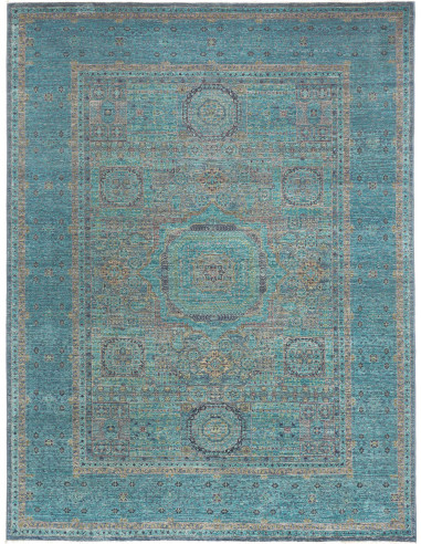 Rug Mamlouk Pakistan 177x235 Turquoise