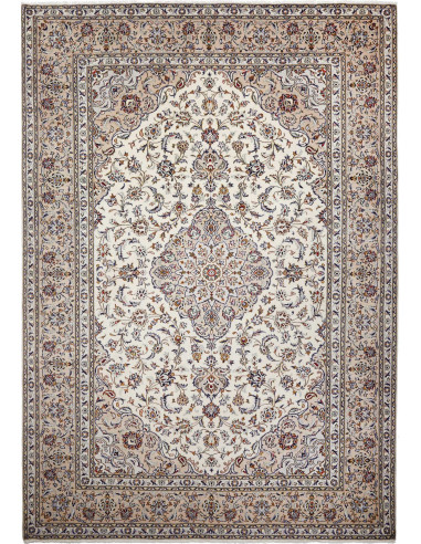 Kashan 243x350 Cm Kashan, Persia, Hand-carded Wool warp: