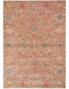 Rug Ziegler Fine Pakistan 168x239 Terracotta Blu