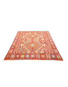 Kilim 151x197 Cm Kilim Afghanistan, Hand-carded Wool 2