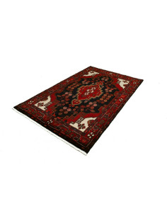 Rug Hamadan Persia blue maroon 141x224 2