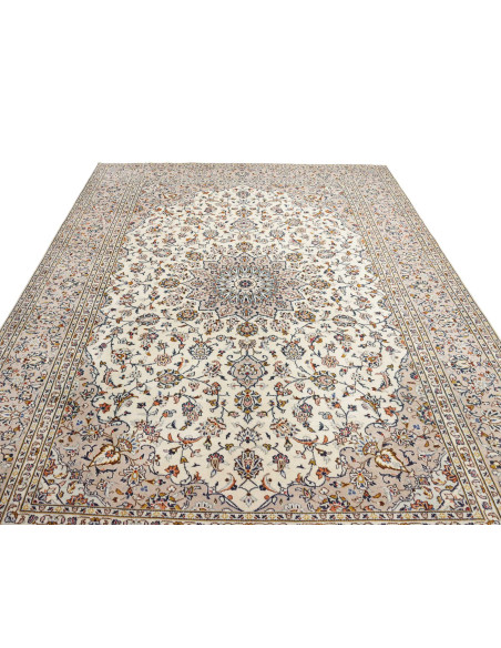 Kashan 240x357 Cm Kashan Persia Hand-carded Wool Cotton