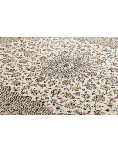 Kashan 240x357 Cm Kashan Persia Lana Cardata A Mano Cotone