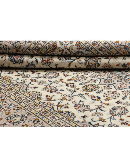Kashan 240x357 Cm Kashan Persia Lana Cardata A Mano Cotone