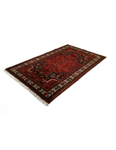 Rug Hamadan Persia blue white 134x212 2