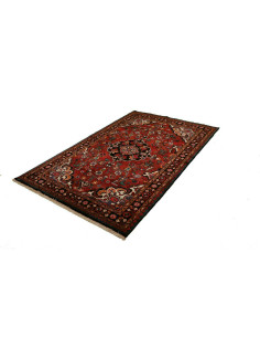 Rug Hamadan Persia maroon brown 125x204 2