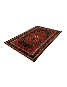 Rug Hamadan Persia blue maroon 146x217 2