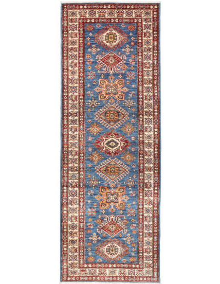 Kazak Fine 83x245 Cm Kazak Fine, Pakistan, Hand-carded Wool,