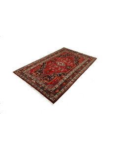 Rug Hamadan Persia grey maroon 133x210 2