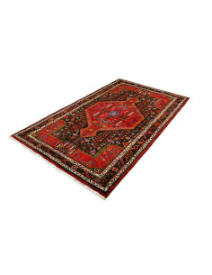 Rug Hamadan Persia brown yellow 137x225 2