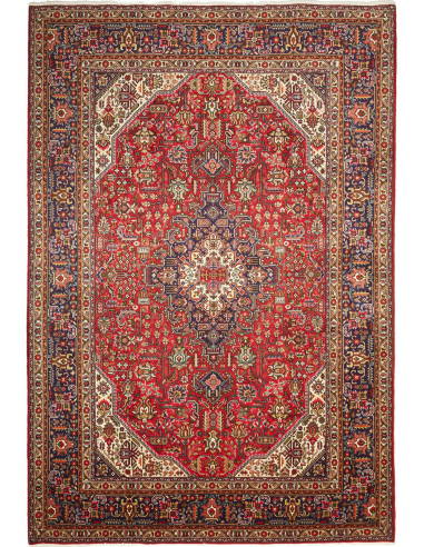 Tabriz 205x300 Cm Tabriz, Persia. Material: Hand-carded Wool
