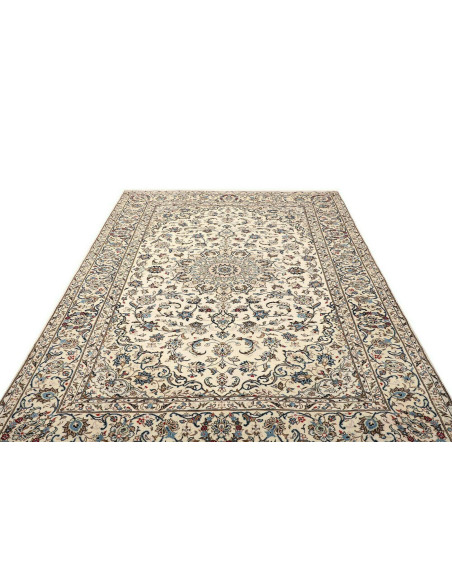 Rug Kashan Persia white 200x293