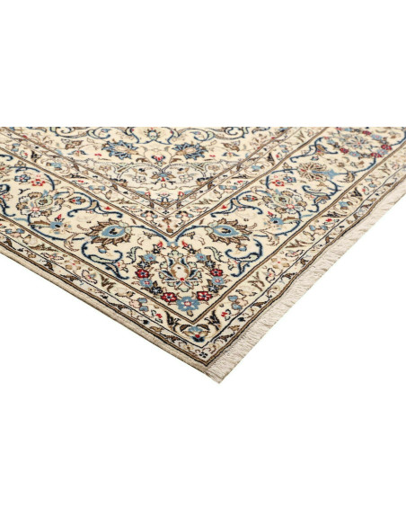 Rug Kashan Persia white 200x293